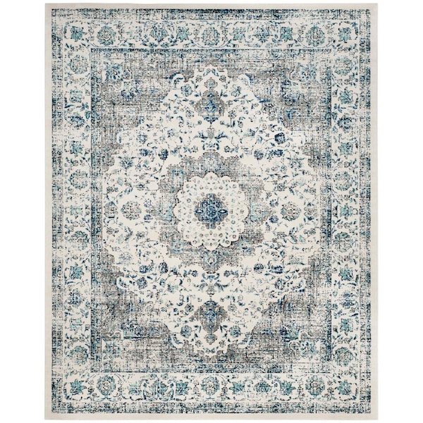 Safavieh Evoke Large Rectangle Area Rug, Grey and Ivory - 11 x 15 ft. EVK220D-1115 - main